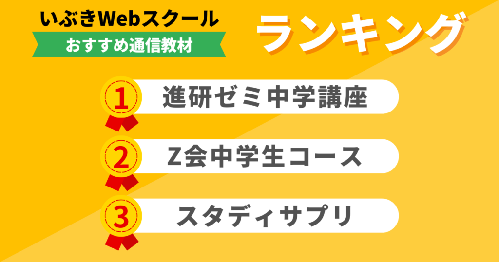 現役塾長推薦！中学生向け通信教育おすすめランキング【2026年4月最新版】